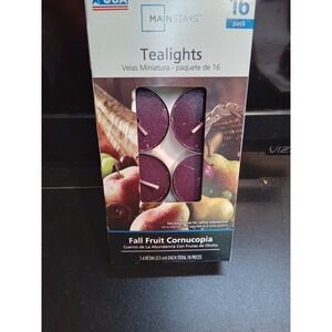 Tealights Fall Fruit  16 in pack